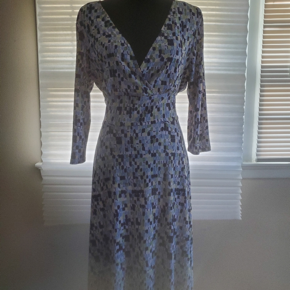 Half wrap around dress